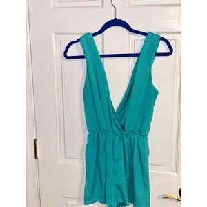 Teal romper